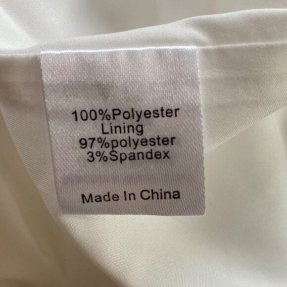 Tuckernuck | NEW Blanc White Guipure Lace Blythe Sleeveless Mini Dress Size M - Picture 9 of 10